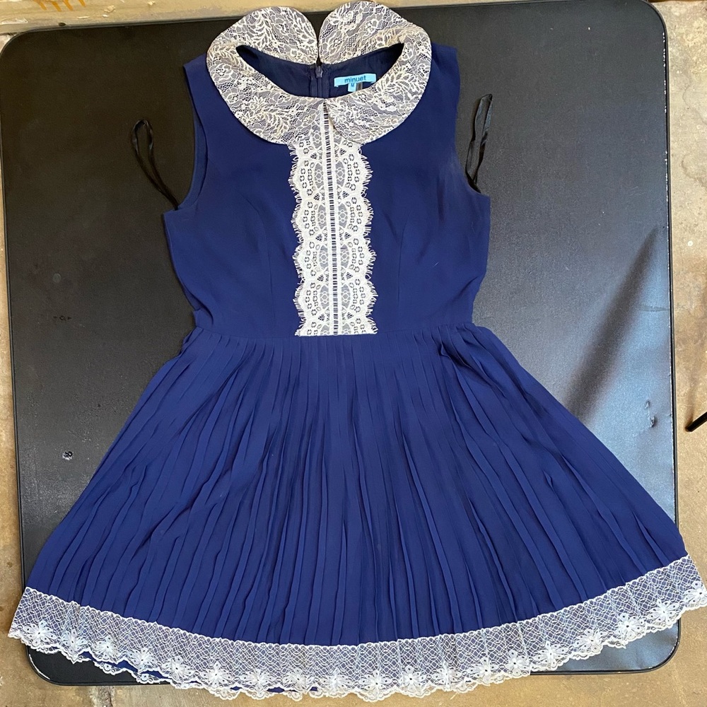 Blue Minuet Dress - Medium